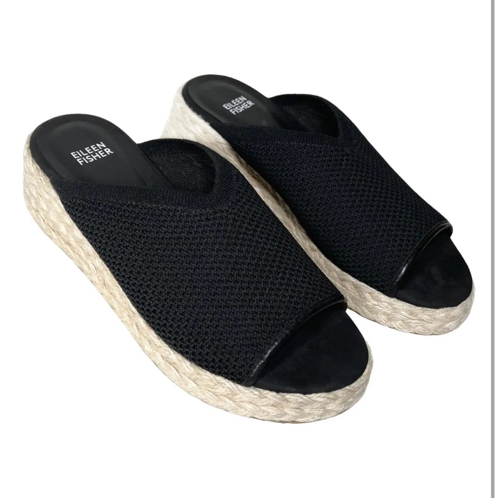 Eileen Fisher espadrilles sandals